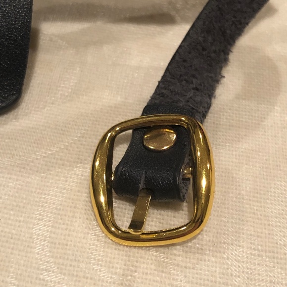 Royce “Google Cloud” black leather luggage tag - Picture 12 of 12